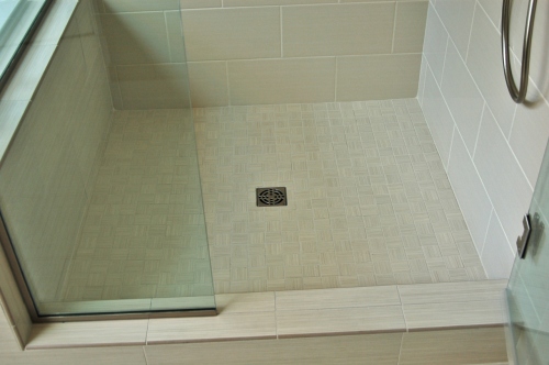 custom shower pan